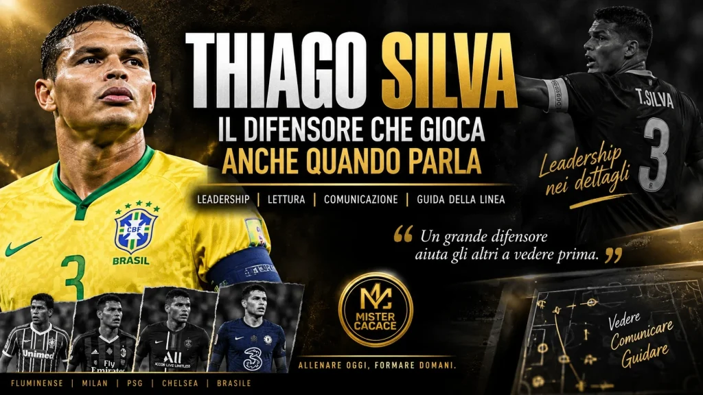 Thiago Silva, leadership e comunicazione del difensore centrale