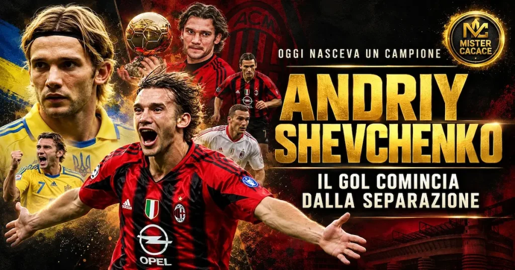Andriy Shevchenko – Oggi Nasceva un Campione