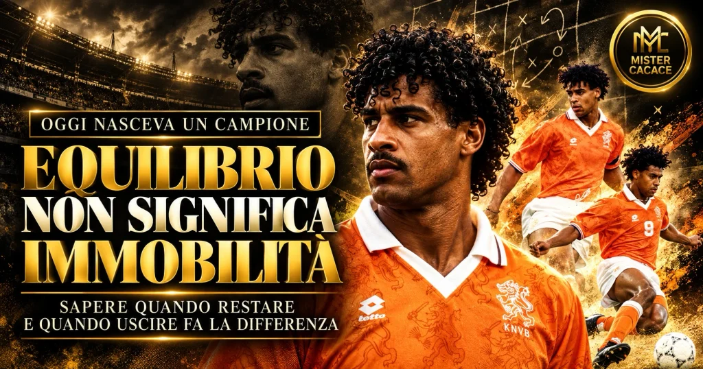 Frank Rijkaard: equilibrio non significa immobilità