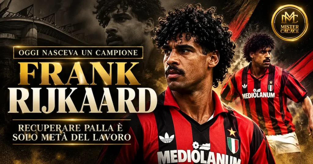 Frank Rijkaard e il recupero palla nel centrocampista moderno