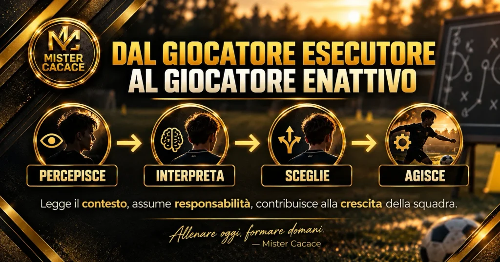 Giocatore enattivo: percepisce interpreta sceglie agisce
