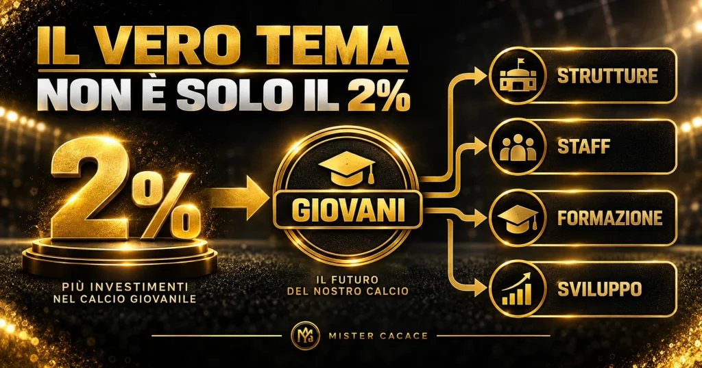 Investimenti nel calcio giovanile tra strutture, staff, formazione e sviluppo