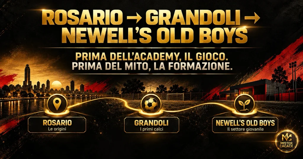 Lionel Messi da bambino tra Grandoli e Newell's Old Boys a Rosario
