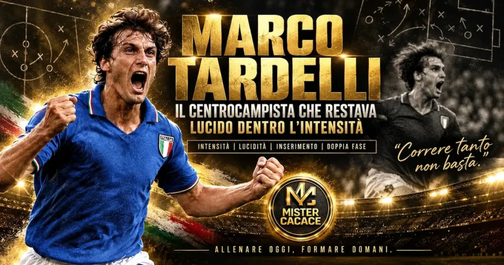 Marco Tardelli centrocampista Italia – intensità, lucidità e doppia fase