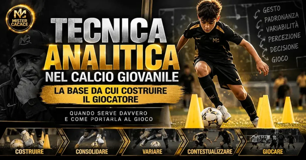 ecnica analitica nel calcio giovanile come base per lo sviluppo del giocatore