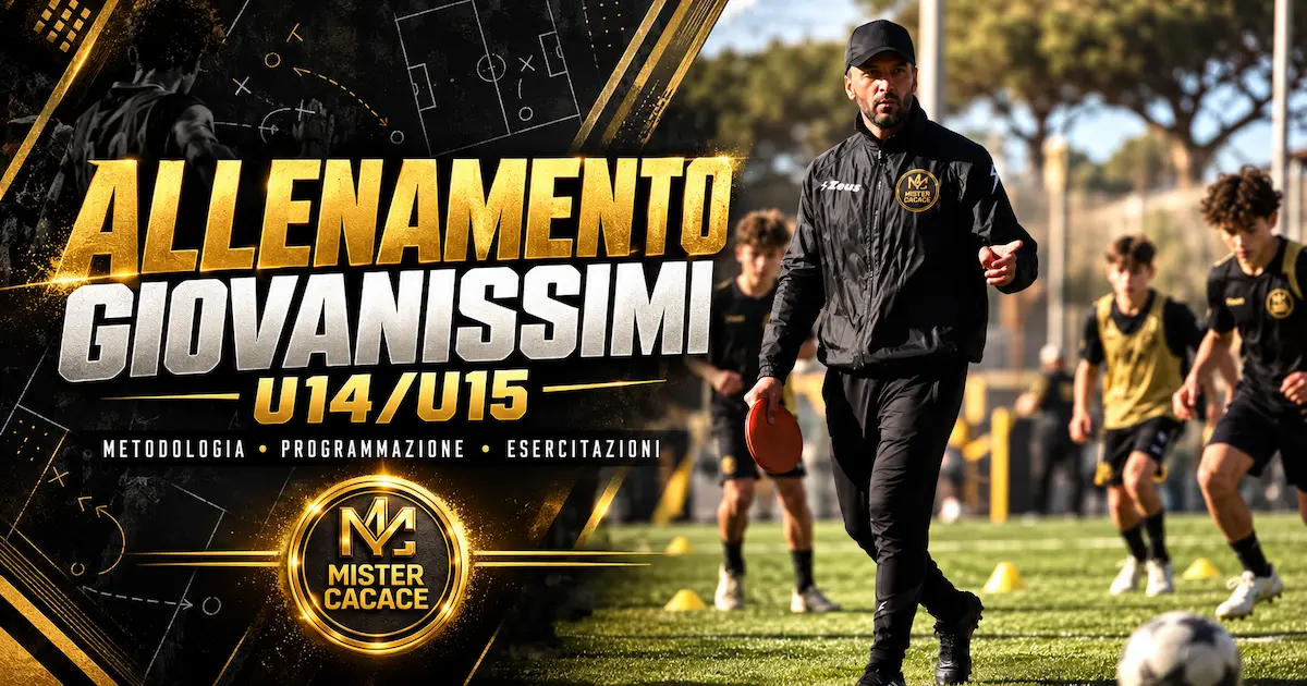 Allenamento Giovanissimi U14 U15: tecnica, tattica e metodologia Mister Cacace