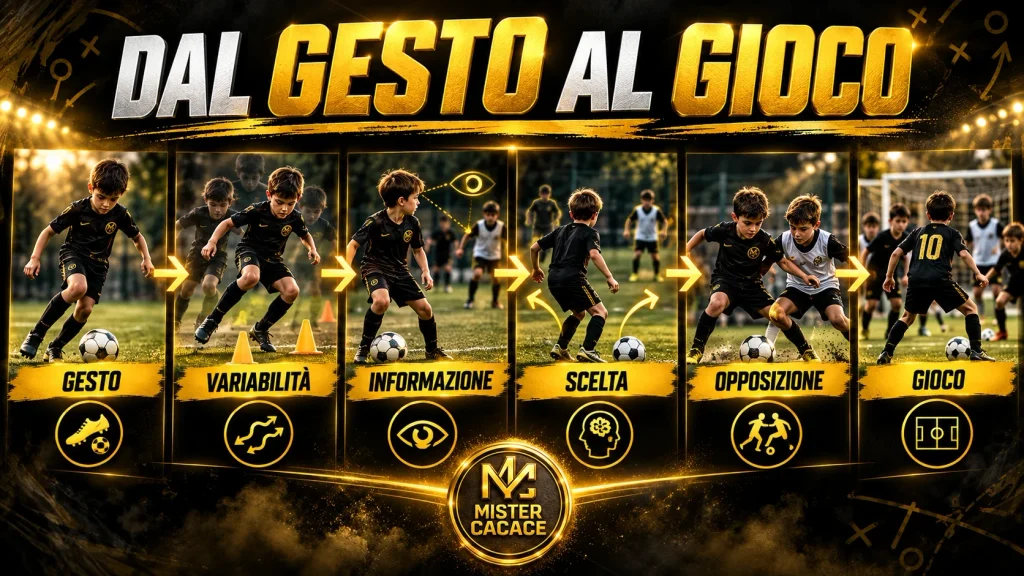 Allenamento Pulcini: progressione dal gesto tecnico al gioco