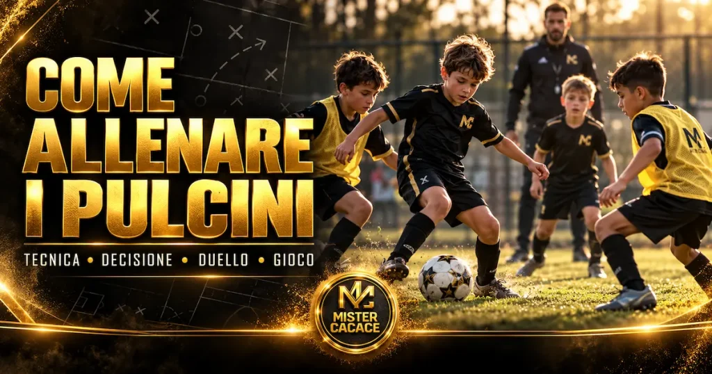 Allenamento Pulcini: guida completa per allenatori U10 U11
