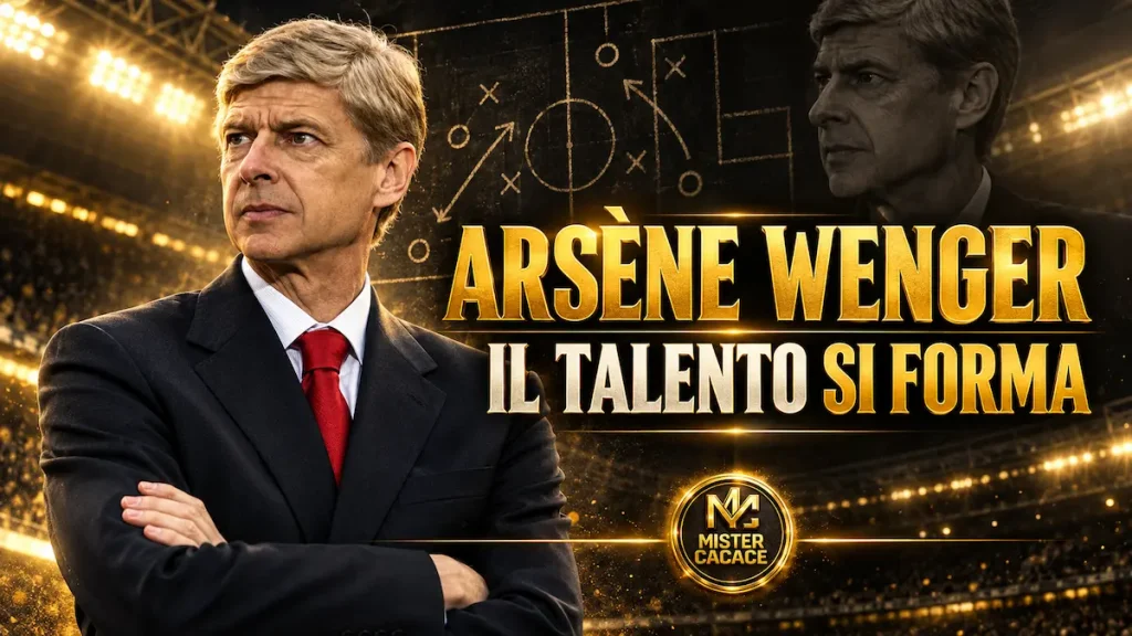 Arsène Wenger e lo sviluppo del talento nella formazione dei giovani calciatori.
