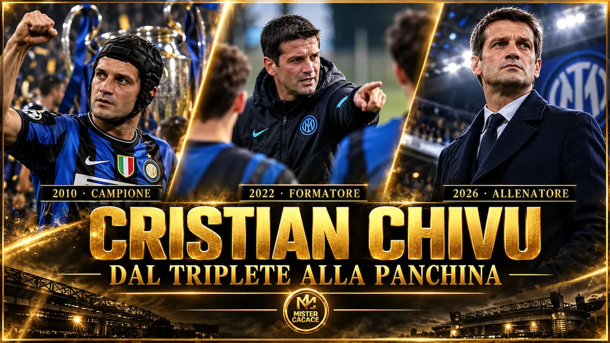 OGGI NASCEVA UN CAMPIONE | CRISTIAN CHIVU: DAL TRIPLETE AL SETTORE GIOVANILE, FINO ALLA PANCHINA DELL’INTER