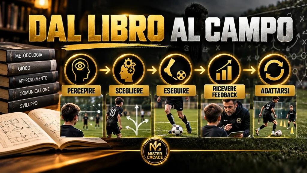 Dal libro al campo processo di apprendimento nel calcio giovanile percezione scelta esecuzione feedback