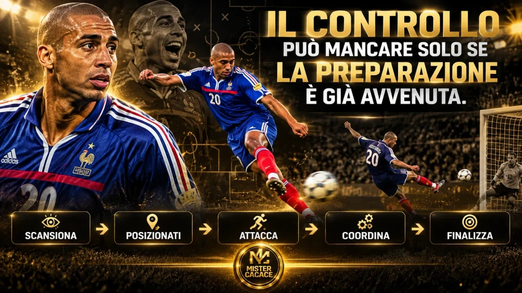 David Trezeguet e la finalizzazione: scansione, posizione, traiettoria, coordinazione e tiro