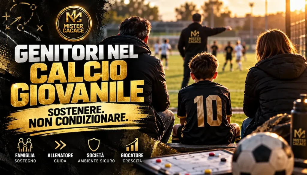 Genitori nel calcio giovanile: il ruolo educativo della famiglia e il rapporto con l'allenatore.
