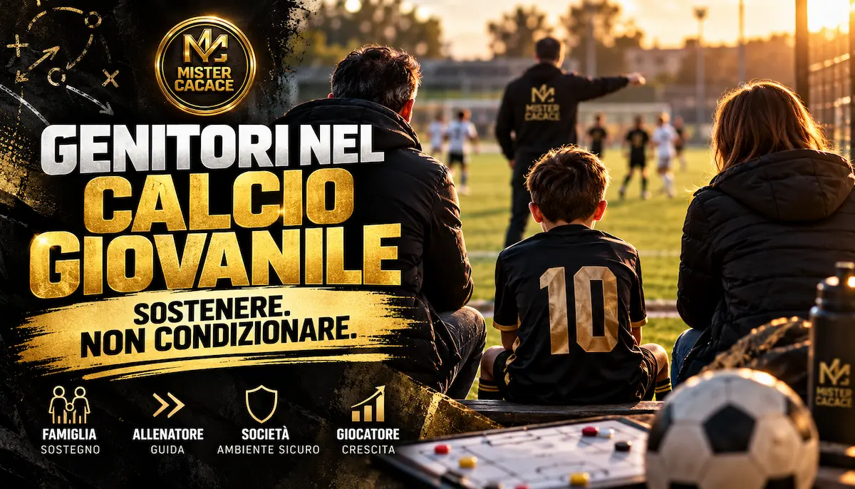 GENITORI NEL CALCIO GIOVANILE: ruolo, comportamenti e rapporto con l’allenatore