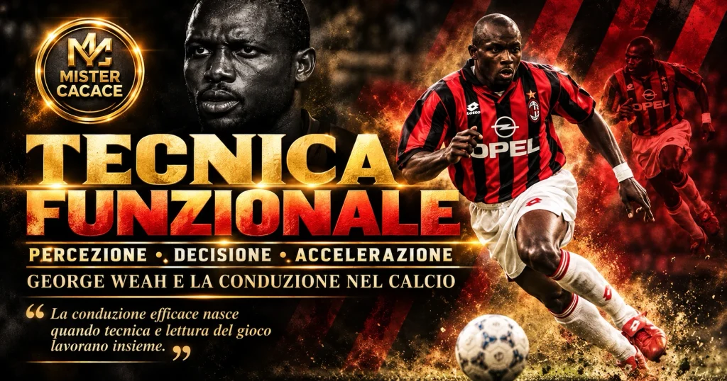George Weah e la conduzione funzionale nel calcio