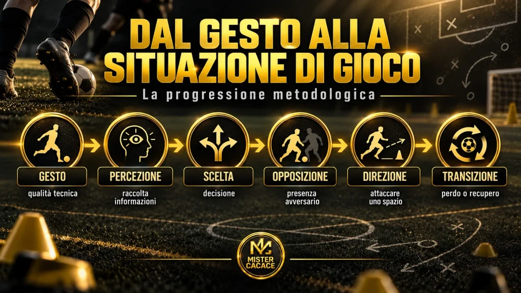 Dal gesto tecnico alla percezione e alla scelta nella situazione di gioco