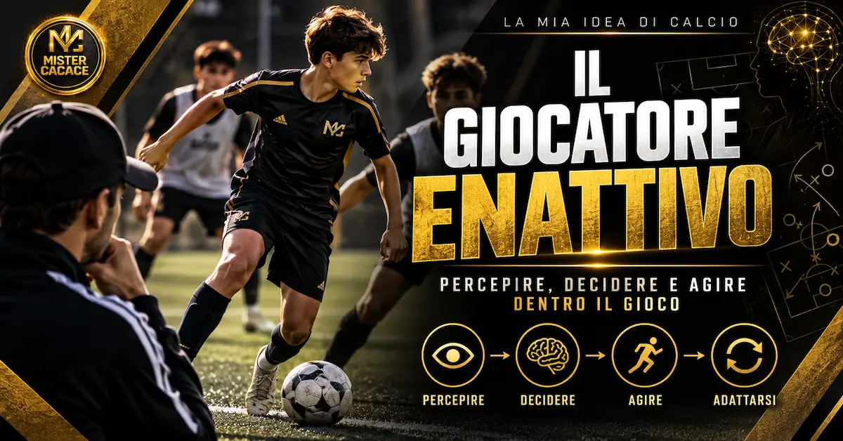 Giocatore enattivo nel calcio giovanile tra percezione decisione e azione