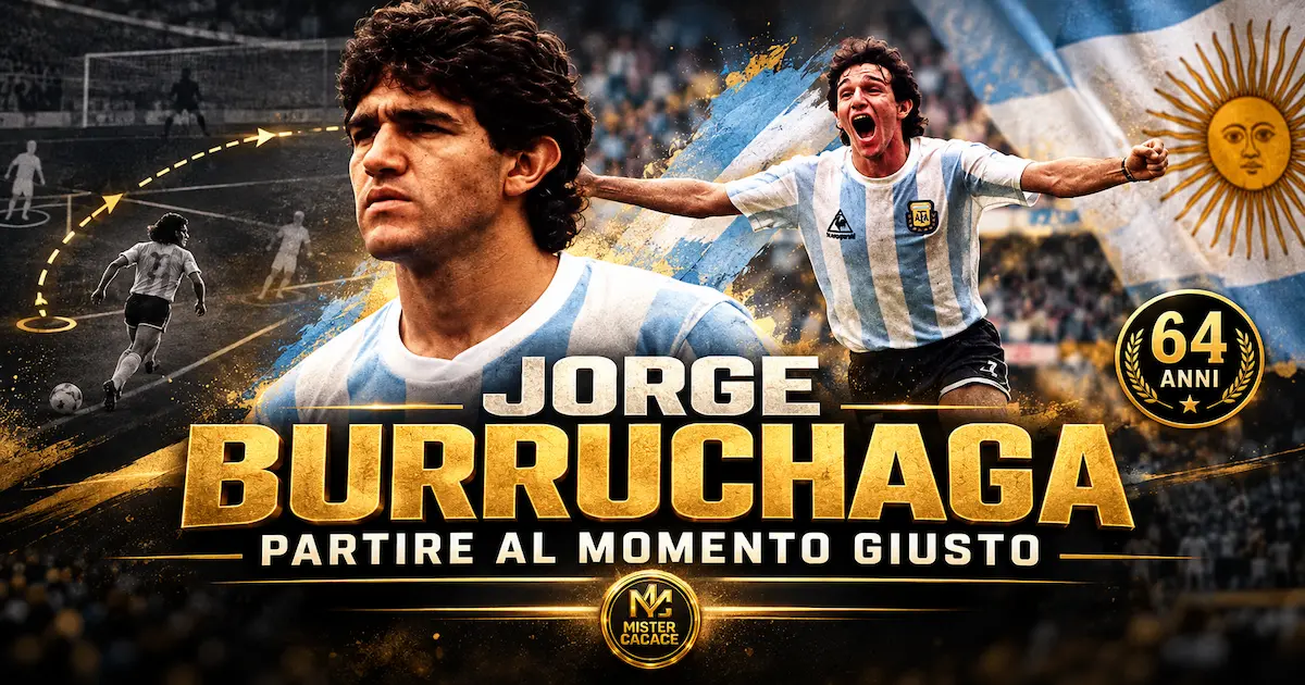 Jorge Burruchaga e il timing dell'inserimento nella finale del Mondiale 1986