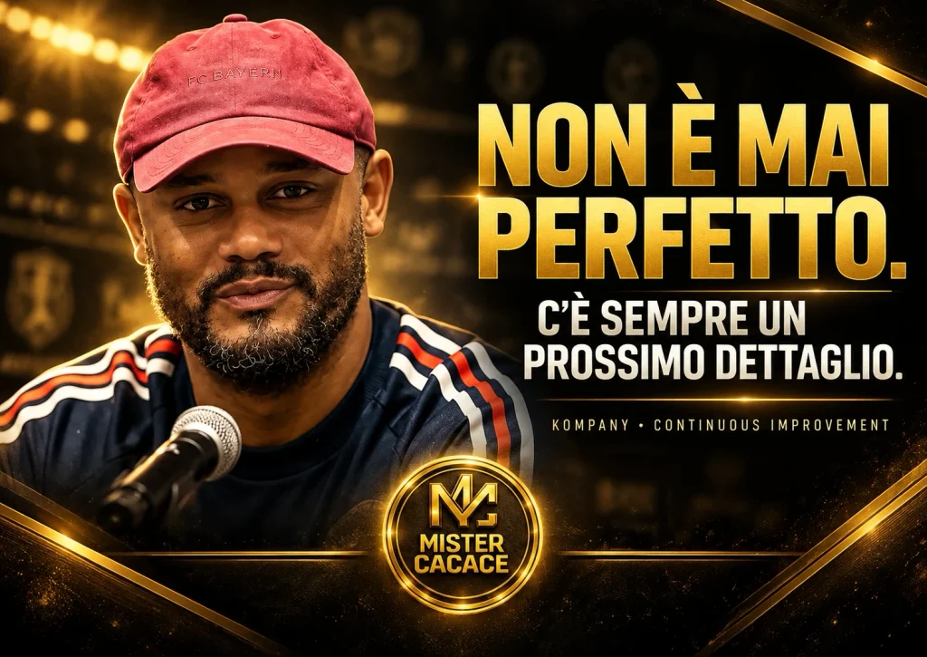 Vincent Kompany e miglioramento continuo nel calcio giovanile