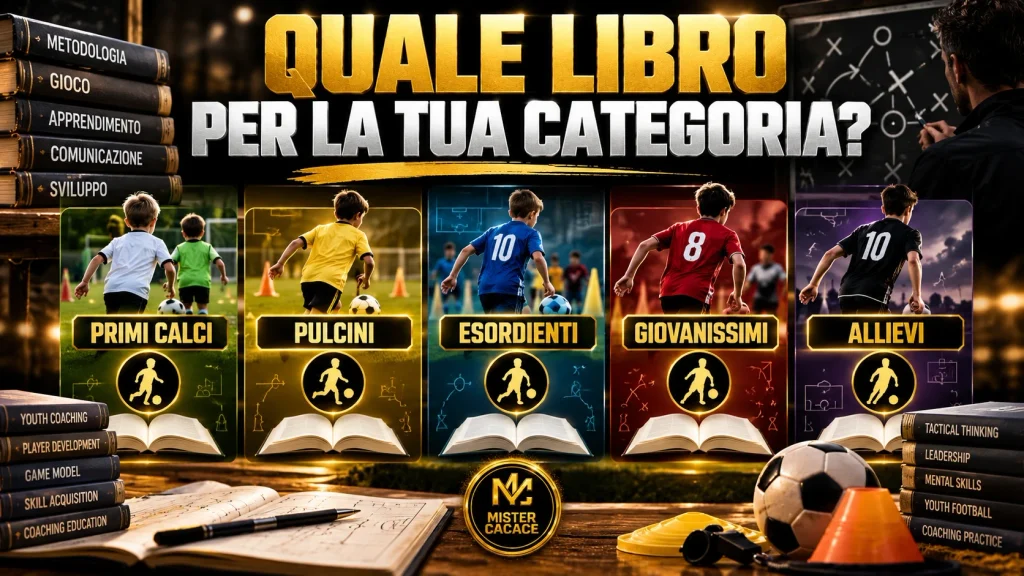 Libri consigliati per allenatori di Primi Calci Pulcini Esordienti Giovanissimi e Allievi