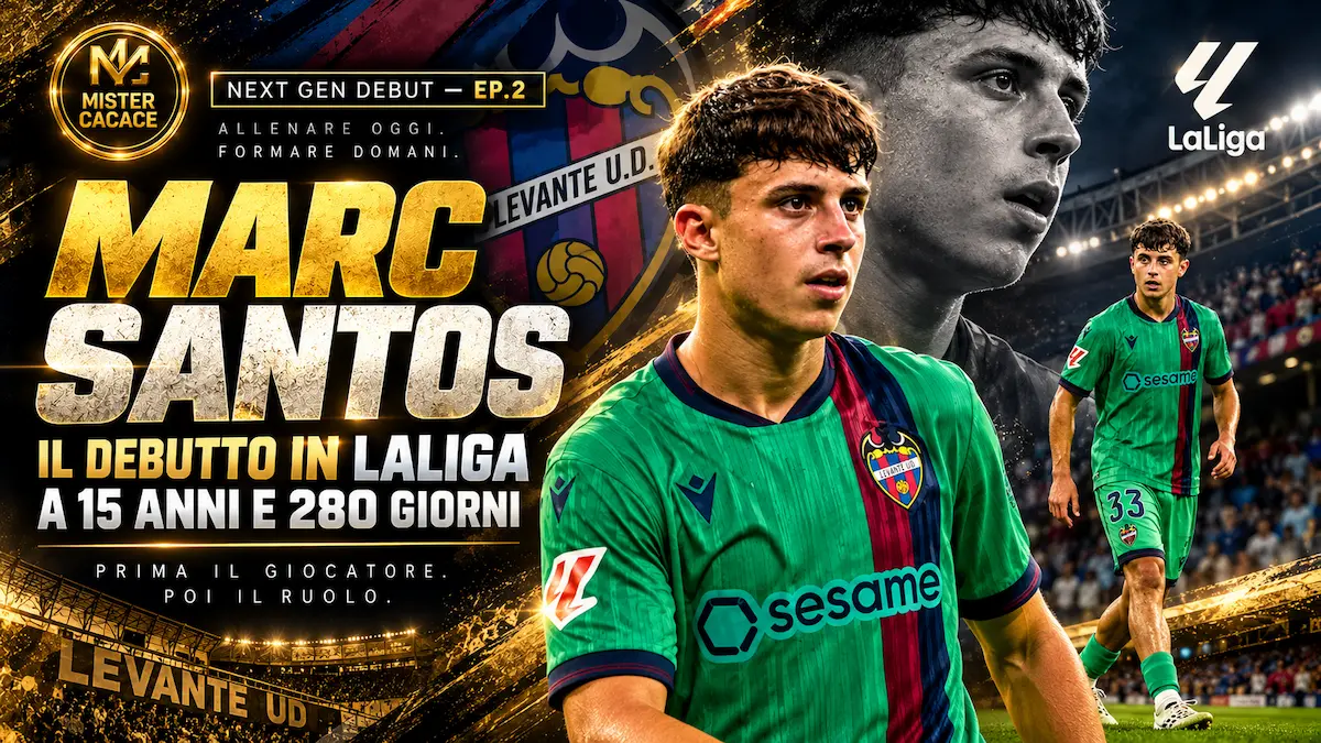 Debutto di Marc Santos in LaLiga a 15 anni con il Levante UD