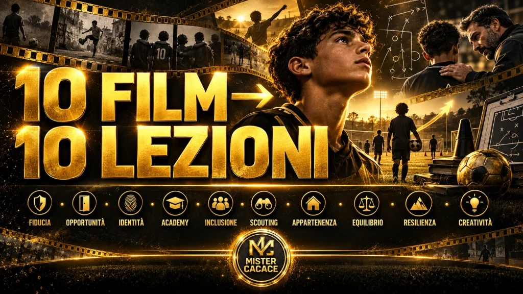 Migliori film sul calcio giovanile e 10 lezioni per allenatori
