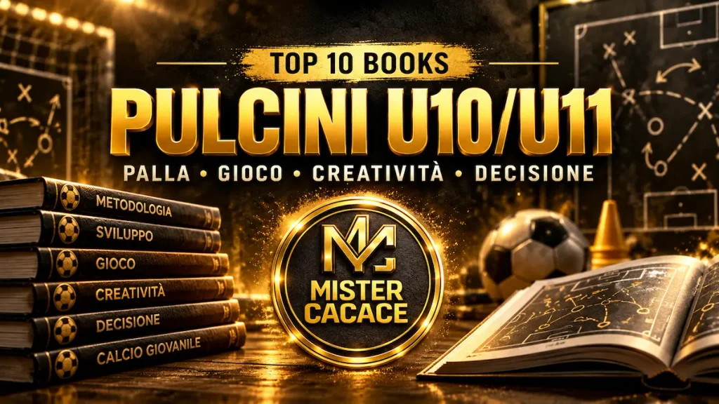 I 10 migliori libri per allenare i Pulcini U10 U11 selezionati da Mister Cacace