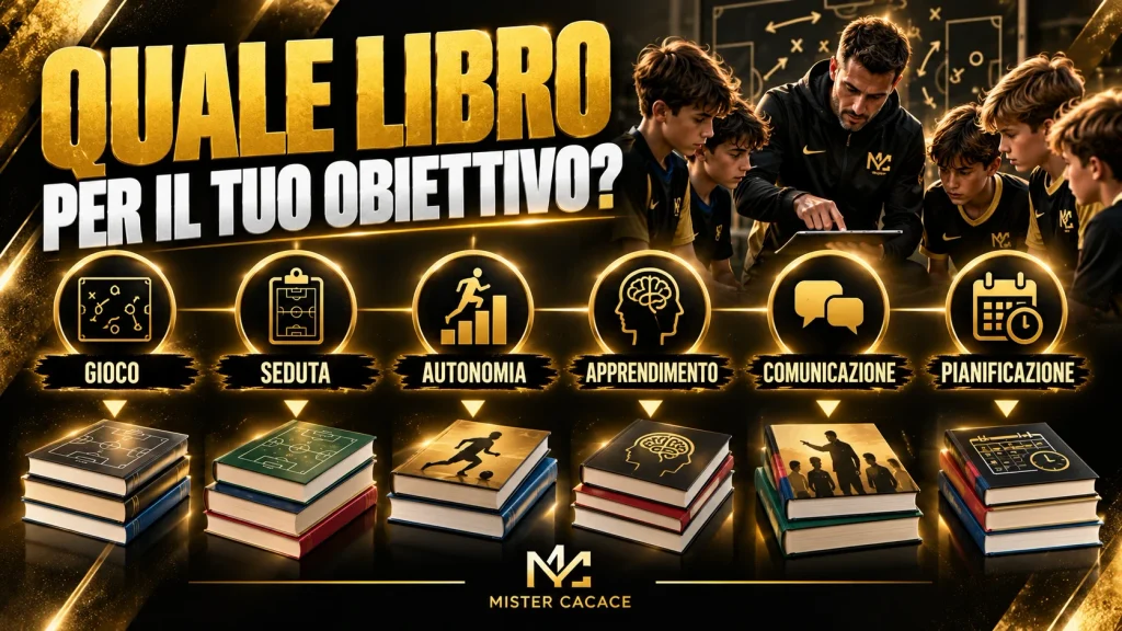 Migliori libri per allenare gli Esordienti U12 U13 suddivisi per obiettivi metodologici