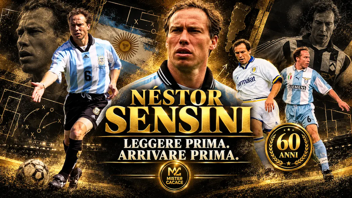 Néstor Sensini e l’anticipo: leggere prima per arrivare prima