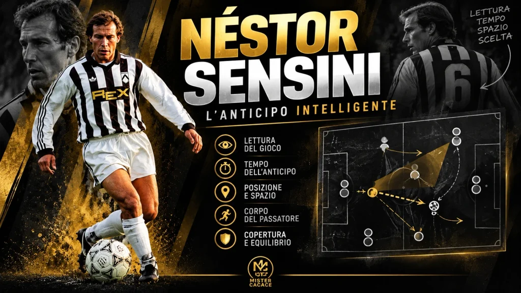 Néstor Sensini e l’anticipo: leggere il passaggio prima dell’intervento