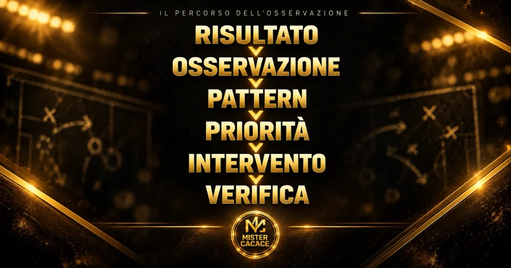 Pattern e miglioramento continuo nel calcio giovanile