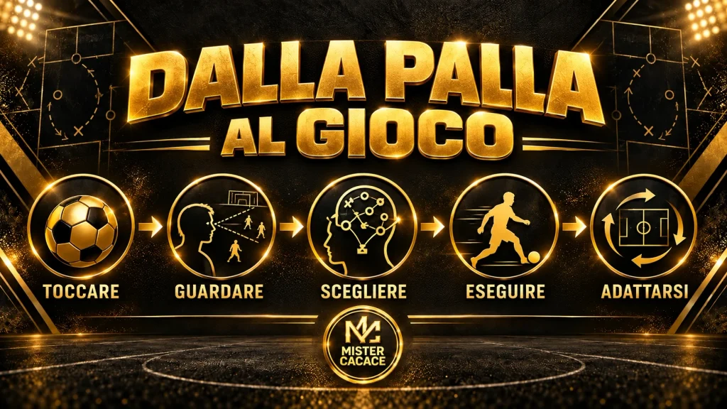 Pulcini U10 U11, percorso dalla tecnica alla percezione, scelta, esecuzione e gioco