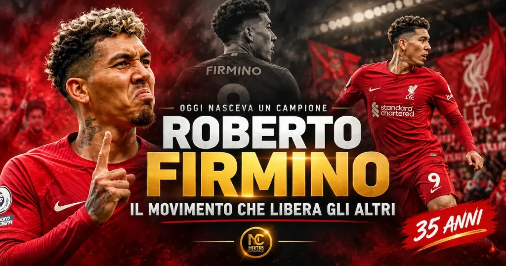 Roberto Firmino e il movimento che libera gli altri