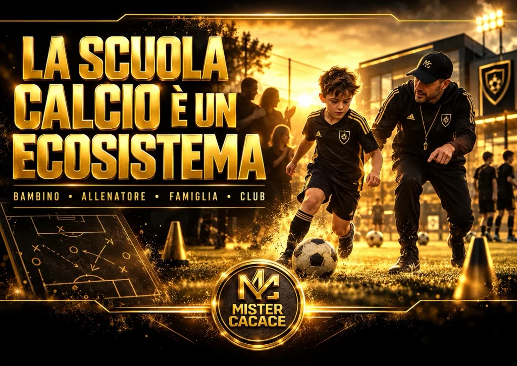 Scuola Calcio come ecosistema tra bambino, allenatore, famiglia, club e opportunità di gioco
