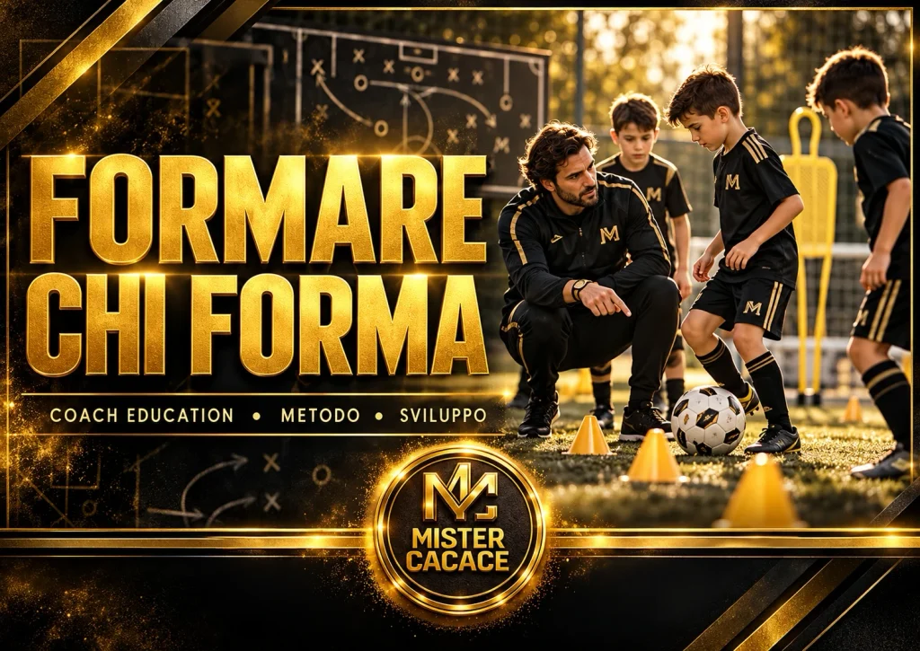 Formazione istruttori della Scuola Calcio e sviluppo dei giovani calciatori