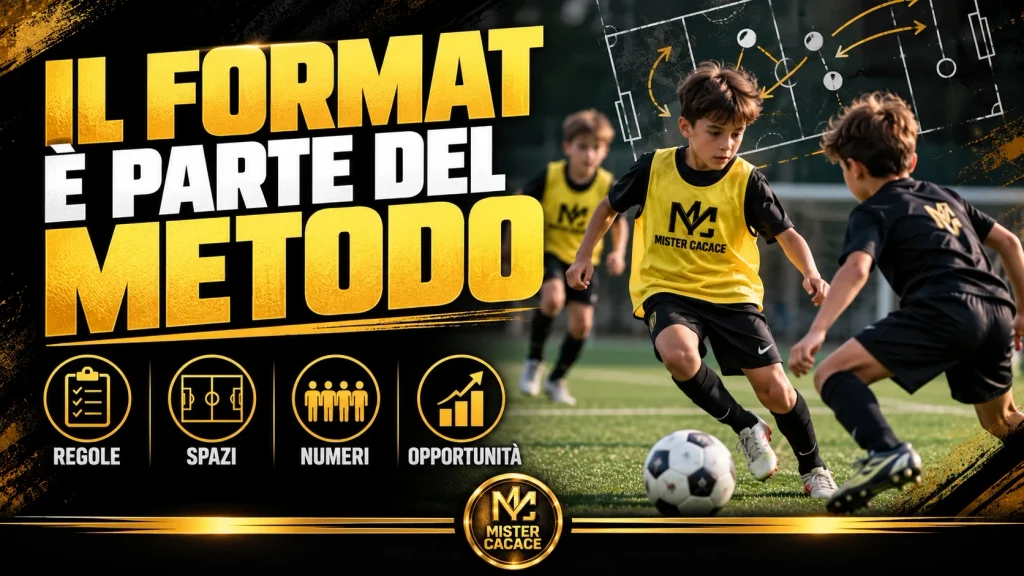 Format di gioco e opportunità formative nella Scuola Calcio per Pulcini ed Esordienti