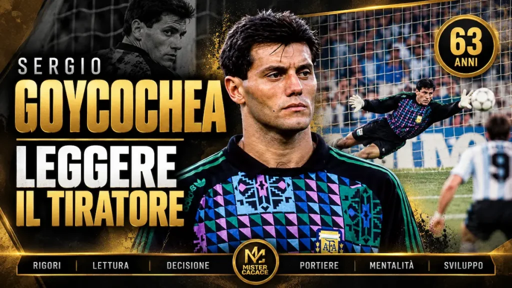 Sergio Goycochea e i rigori: leggere il tiratore prima del tuffo