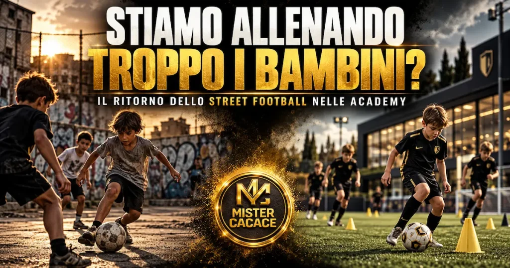 Street football nel calcio giovanile e ritorno del gioco libero nelle academy