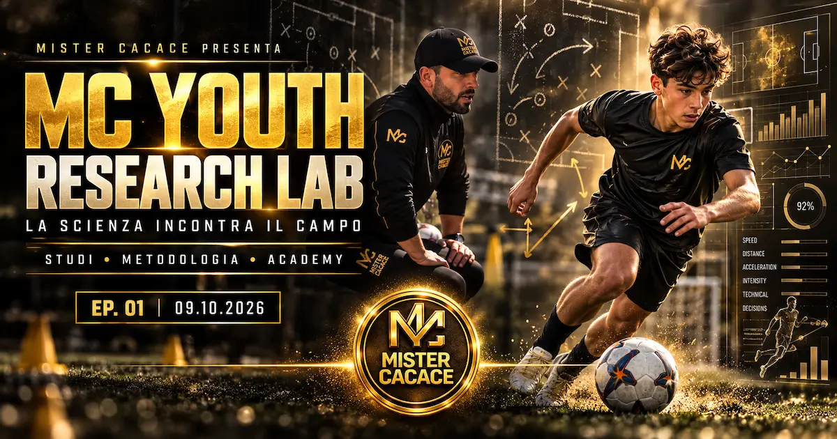 Studi calcio giovanile: ricerca scientifica, metodologia di allenamento e sviluppo del talento.