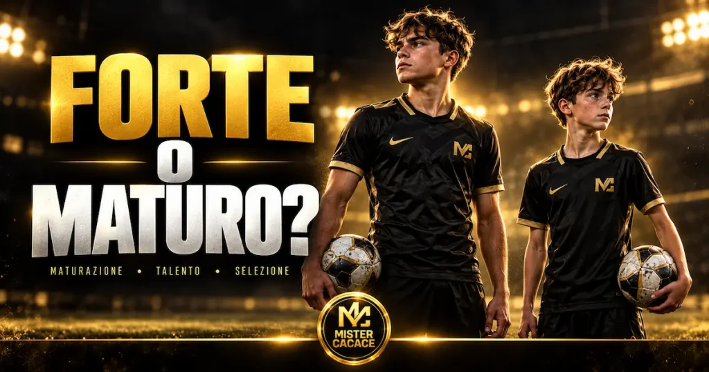 Talento nel calcio giovanile: il più forte a 13 anni è davvero il più talentuoso?