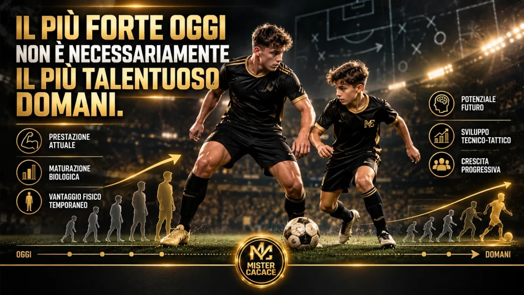 Differenze tra prestazione attuale maturazione biologica e talento nel calcio giovanile